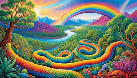 The Rainbow Serpent: An Epic Tale of Creation and Transformation from Ancient South Africa!